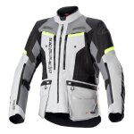 Veste textile alpinestars bogota' pro drystar� gris / jaune fluo - 4xl