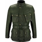 Veste textile belstaff classic tourist trophy vert - s