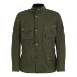 Veste textile belstaff crosby 2 tech wax vert forest - s