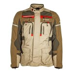 Veste textile bering boston kaki / mastic - l Veste textile bering boston kaki / mastic - l