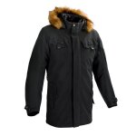 Veste textile bering infinity noir - m