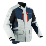Veste textile bering siberia gris / bleu / rouge - l Veste textile bering siberia gris / bleu / rouge - l