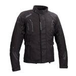 Veste textile bering stomp noir - m