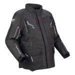 Veste textile bering tanaga king size noir grandes tailles - wl