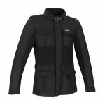 Veste textile bering wallace noir - s