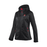 Veste textile femme akrapovic corpo softshell noire - s