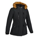 Veste textile femme bering lady infinity noir - t1