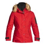 Veste textile femme helstons artic rouge - s