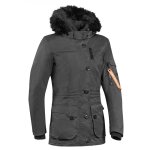 Veste textile femme ixon ontario lady anthracite - xs