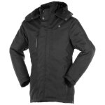 Veste textile femme overlap lady brighton noir - xs