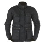 Veste textile femme overlap rebecca anthracite - xs