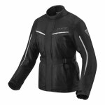 Veste textile femme rev it voltiac 2 ladies noir / argent - 48