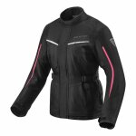Veste textile femme rev it voltiac 2 ladies noir / fuchsia - 34