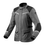 Veste textile femme rev'it voltiac 3 h2o ladies gris / noir - 34
