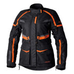 Veste textile femme rst maverick evo lady noir / orange - s