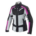 Veste textile femme spidi 4season lady noir / fushia - xs