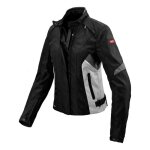 Veste textile femme spidi flash h2out lady noir / gris / blanc - xs
