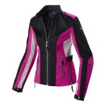 Veste textile femme spidi summernet lady noir / fushia - xs