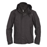 Veste textile helstons lincoln gris - m