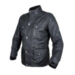 Veste textile hevik portland noir - s