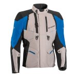 Veste textile ixon eddas grege / bleu / noir - m