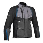 Veste textile ixon eddas gris / noir / bleu - m