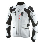 Veste textile ixon odin gris clair / noir - m