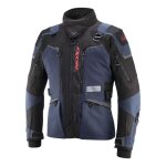 Veste textile ixon odin navy / black / bright red - 3xl