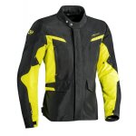 Veste textile ixon summit 2 noir / jaune - s