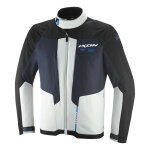 Veste textile ixon tyr navy / gris / bleu - l
