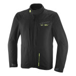 Veste textile ixon tyr noir / jaune vif - m