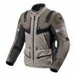 Veste textile rev it defender 3 gtx sable / noir - s