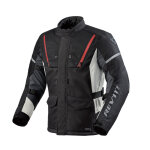 Veste textile rev'it horizon 3 h2o noir / rouge - l