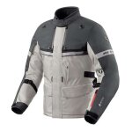 Veste textile rev'it poseidon 3 gtx argent / anthracite - l
