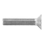 Vis 6 pans t�te frais�e chrome m8 x 30 mm