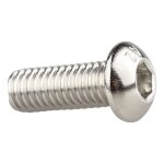 Vis inox bomb�e type btr m6x16mm acier inoxydable
