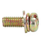 Vis  mtaux tte cylindrique bronze m4 x 10 mm