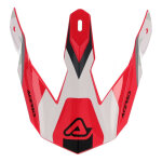 Visi�re casque cross acerbis linear rouge / blanc