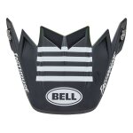 Visire de casque cross bell moto - 9s flex fasthouse smoke bomb matte