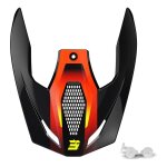 Visi�re pour casque cross enfant shot furious kid rocket neon yellow