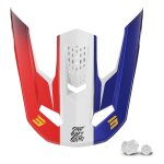 Visi�re pour casque cross enfant shot speed kid side red / blue pearly