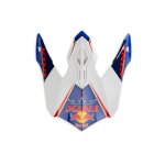 Visi�re de casque cross kini red bull competition bleu marine / blanc