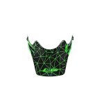 Visière de casque cross noend origami kid noir / vert Visière de casque cross noend origami kid noir / vert