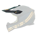 Visi�re pour casque cross nox n633 airshock vert mat / or