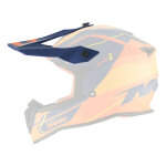 Visi�re pour casque cross nox n633 revolt bleu / orange
