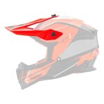 Visi�re pour casque cross nox n633 revolt orange fluo