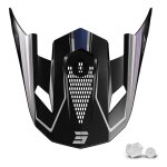 Visi�re pour casque cross shot lite glory black pearly