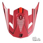 Visi�re pour casque cross shot lite glory red pearly