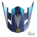 Visi�re pour casque cross shot lite volt blue pearly
