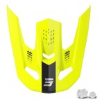 Visi�re pour casque cross shot speed s neon yellow glossy